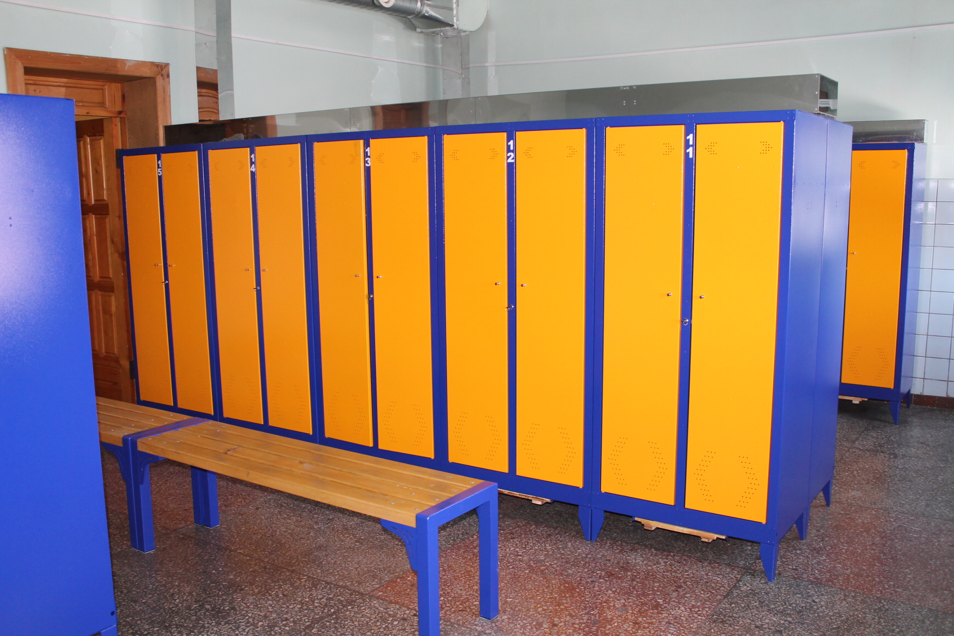 Стальной шкаф для спортивного оборудования (SM-120-sport1)